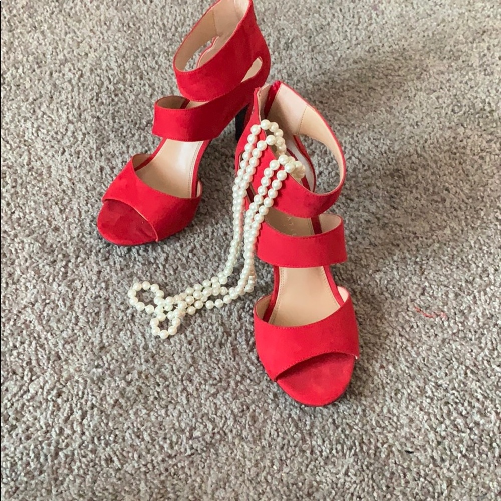 Red heels!